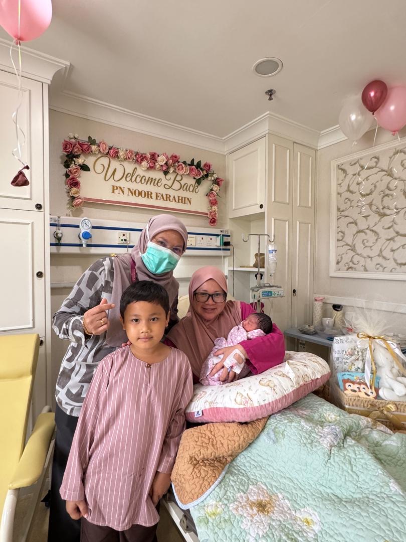 A special moment of Dr Missdalia